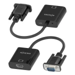 Galery – AISENS A115-0873 adaptador de cabo de vídeo 0,2 m HDMI + 3.5mm + Micro-USB Type-B VGA (D-Sub) Preto0