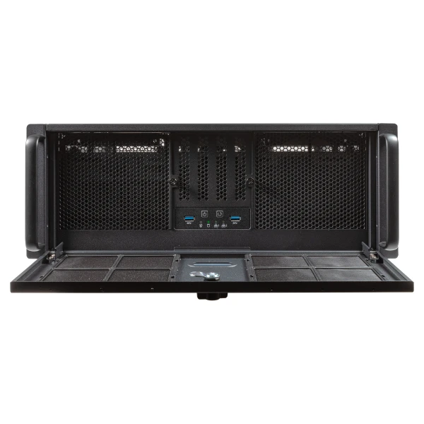 Thumbnail-UNYKAch 4U 19″ UK4339V Rack Preto, Prateado