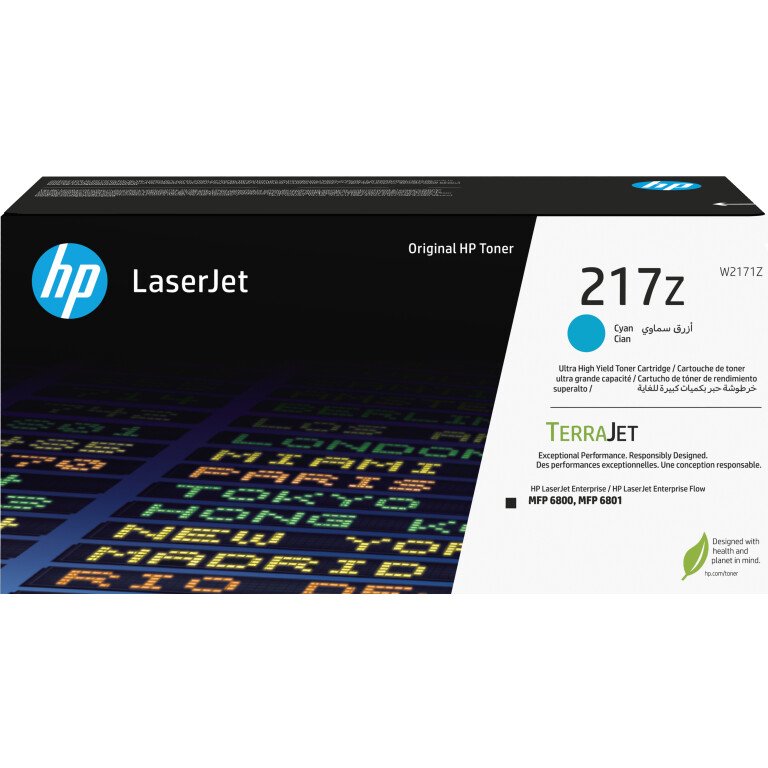 Thumbnail-HP Toner LaserJet Original Ciano 217Z de Rendimento Ultra Elevado