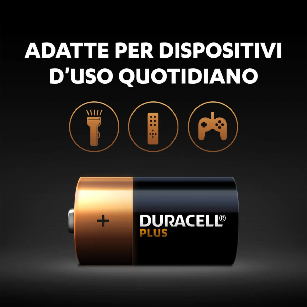 Galery – Duracell Plus Bateria descartável C Alcalino0