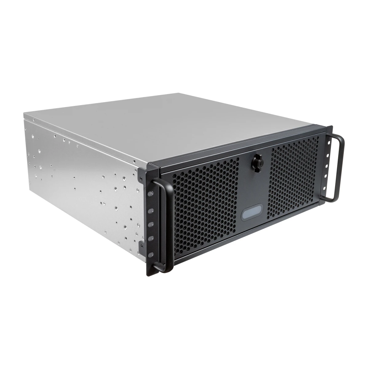 Galery – UNYKAch 4U 19″ UK4339H Rack Preto, Prateado0