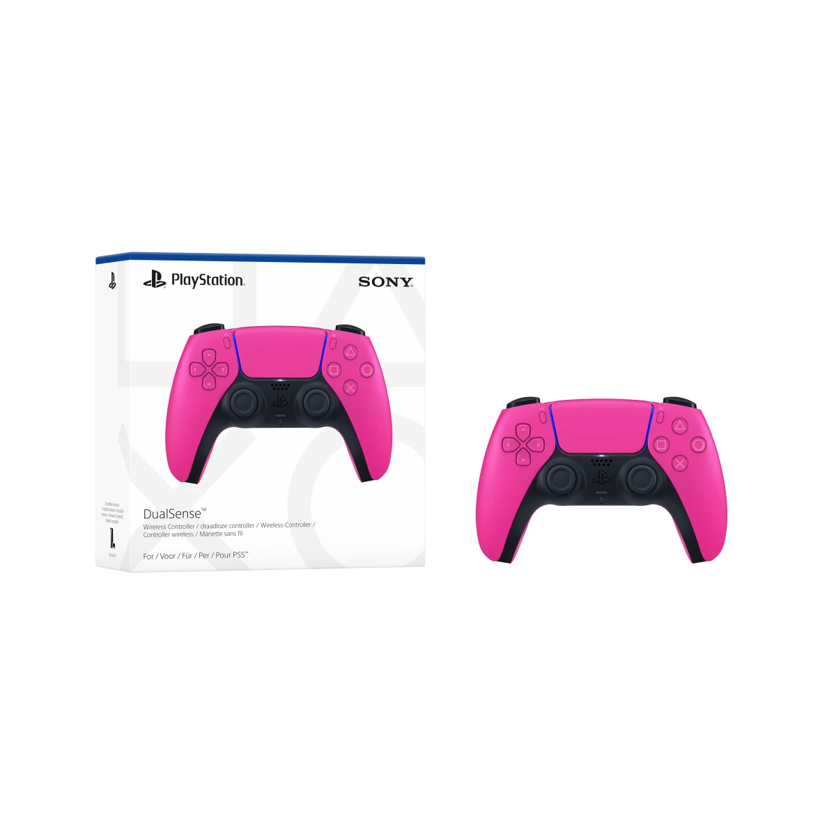 Galery – Sony DualSense V2 Rosa Bluetooth/USB Gamepad Analógico / Digital Android, MAC, PC, PlayStation 5, iOS0