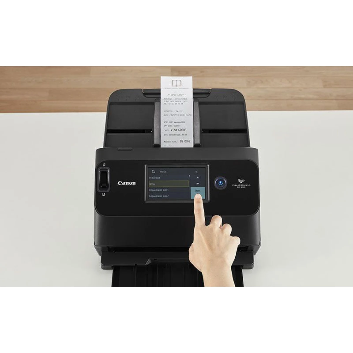 Galery – Canon imageFORMULA DR-S130 Scanner com alimentação por folhas 600 x 600 DPI A4 Preto0