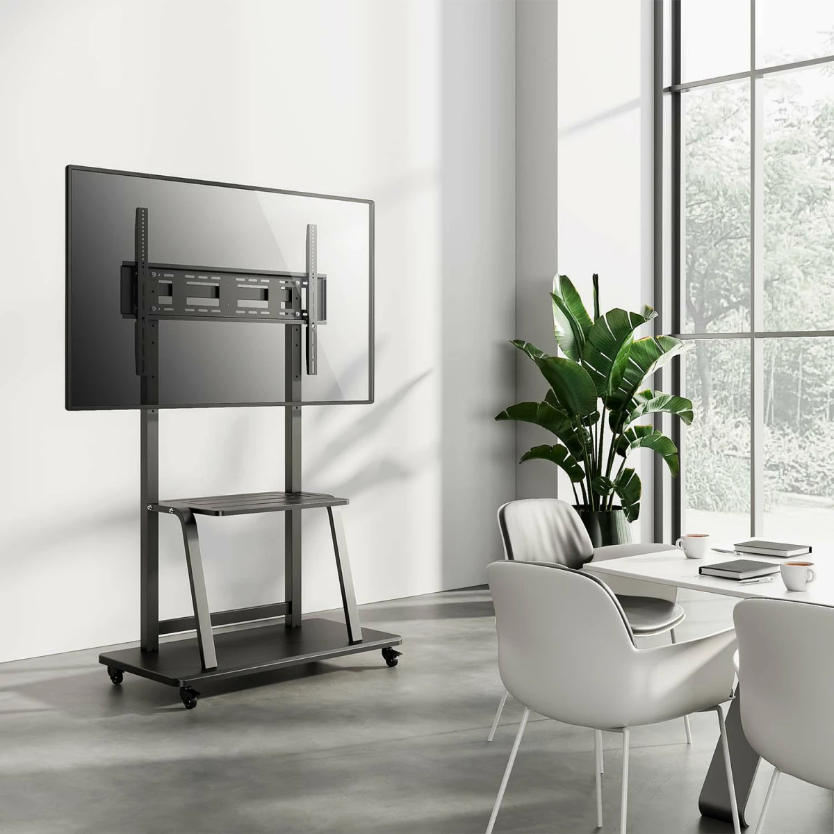 Galery – AISENS FT100E-231 suporte para TV 2,54 m (100″) Preto0