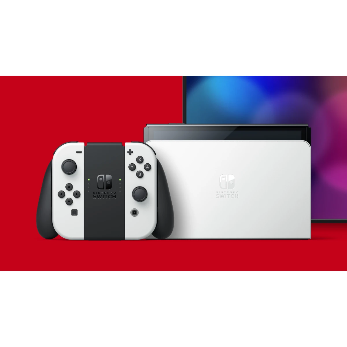 Galery – Nintendo Switch OLED consola de jogos portáteis 17,8 cm (7″) 64 GB Ecrã táctil Wi-Fi Branco0