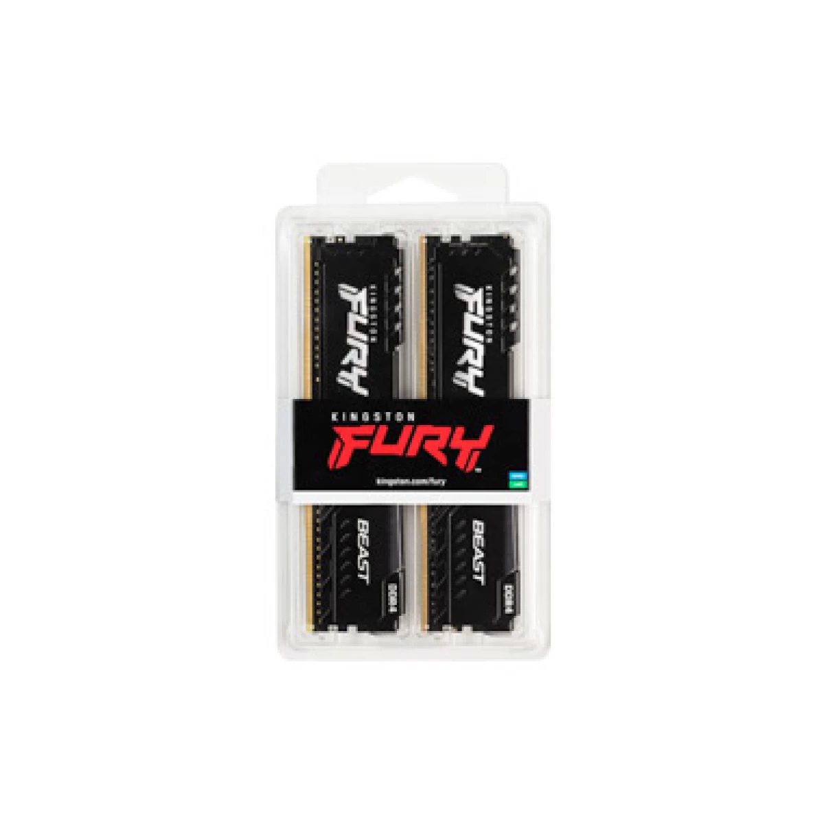 Galery – Kingston Technology FURY Beast módulo de memória 16 GB 2 x 8 GB DDR4 1600 MHz0