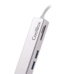 Galery – CoolBox miniDock USB-C Lite Com fios USB 3.2 Gen 1 (3.1 Gen 1) Type-C Branco0