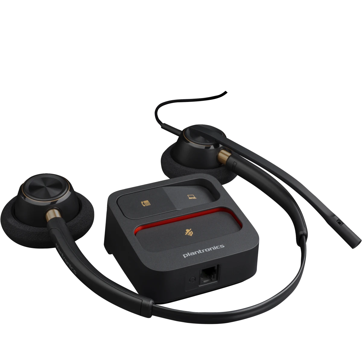 Galery – POLY Headset binaural EncorePro 520 + Quick Disconnect0