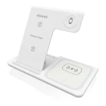 Galery – AISENS ASCH-15W3WC044-W carregador de dispositivos móveis Auscultadores, Telemóvel, Smartphone, Smartwatch Branco USB Carregamento wireless Interior0