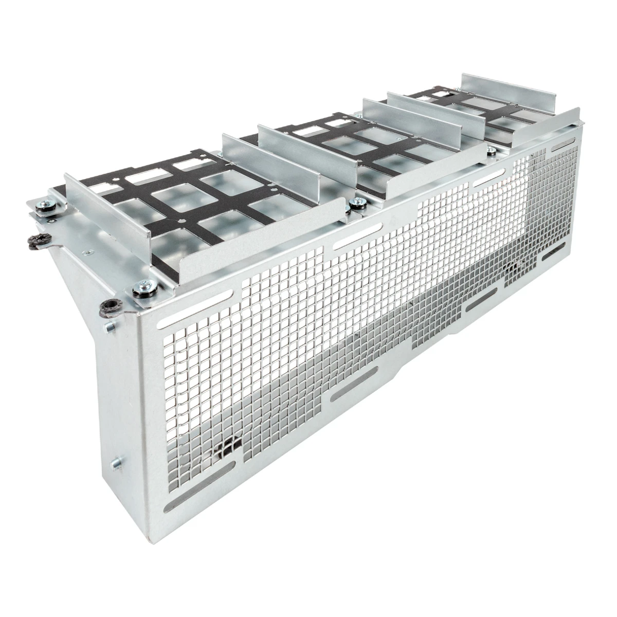 Galery – UNYKAch 4U 19″ UK4339V Rack Preto, Prateado0