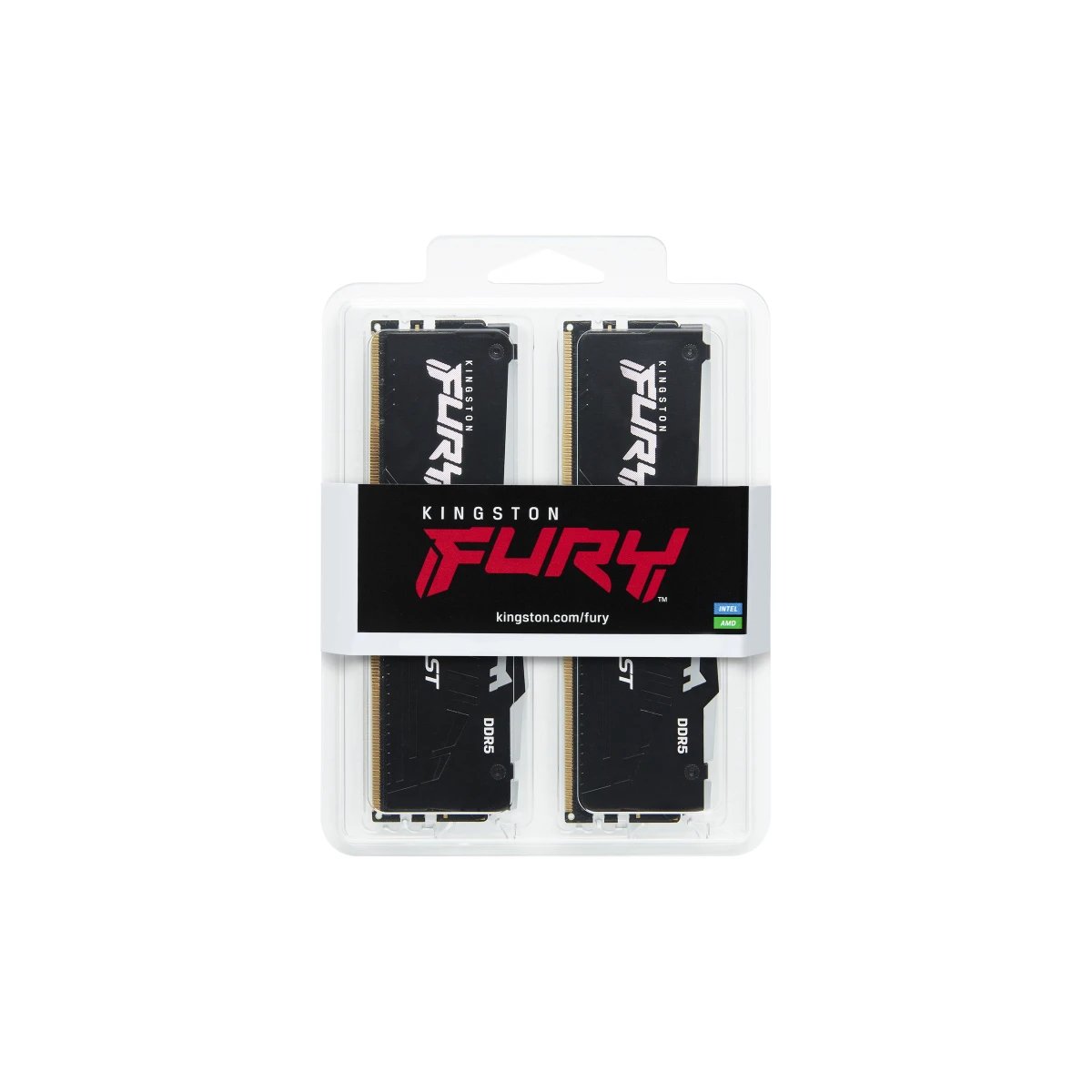 Galery – Kingston Technology FURY Beast RGB módulo de memória 64 GB 2 x 32 GB DDR5 2800 MHz0