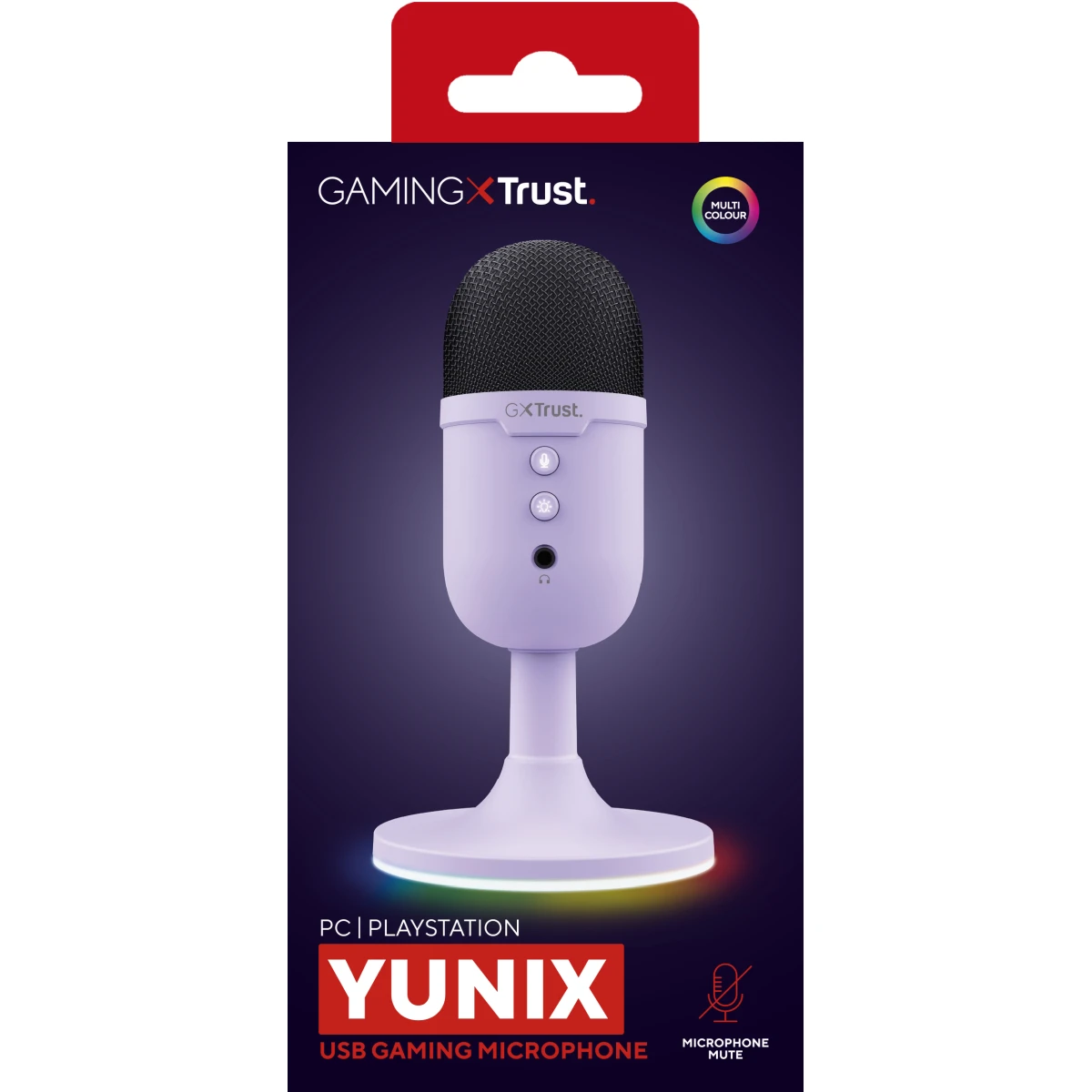 Galery – Trust GXT 234P Yunix Roxo Microfone de mesa0