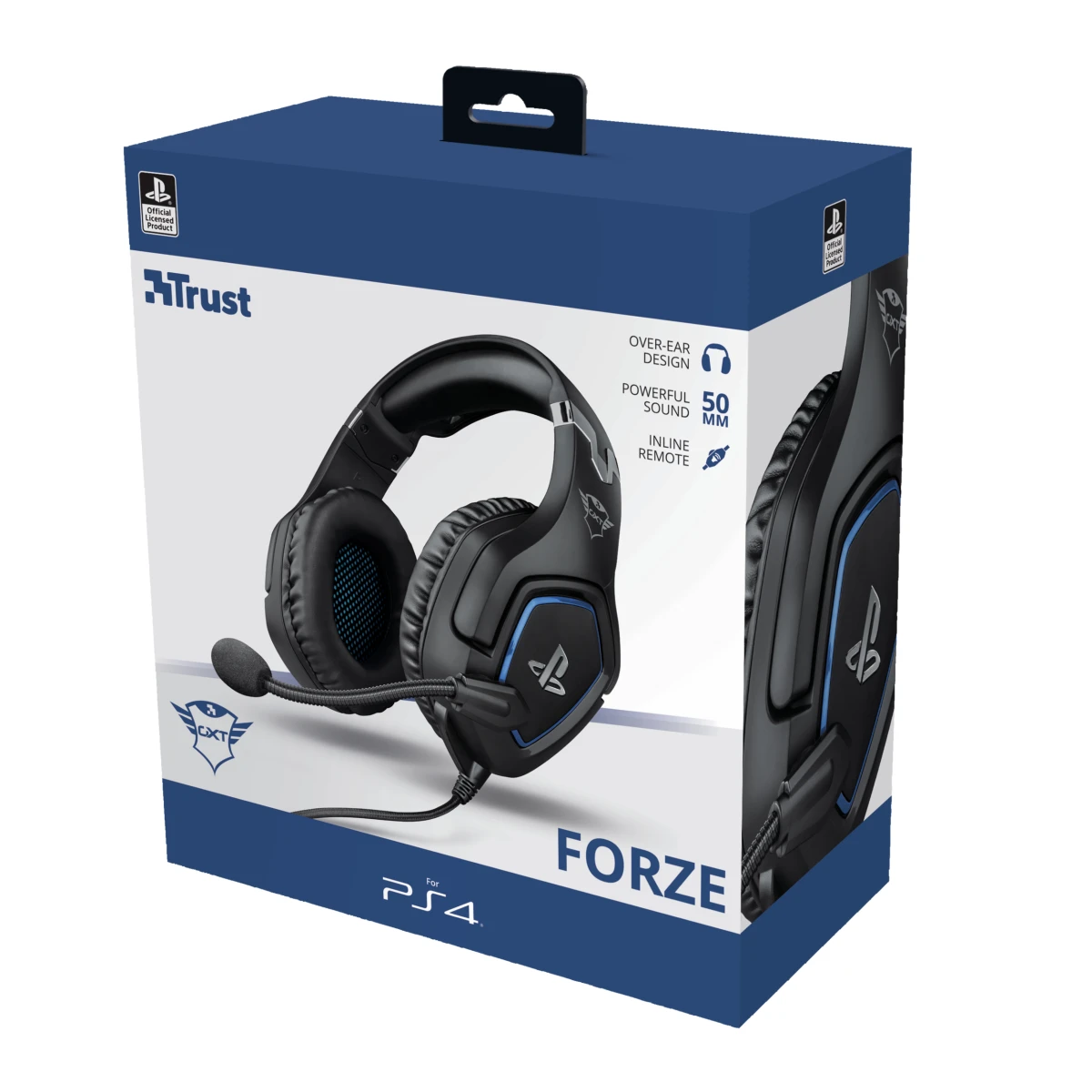 Galery – Trust GXT 488 Forze PS4 Auscultadores Com fios Fita de cabeça Jogos Preto0