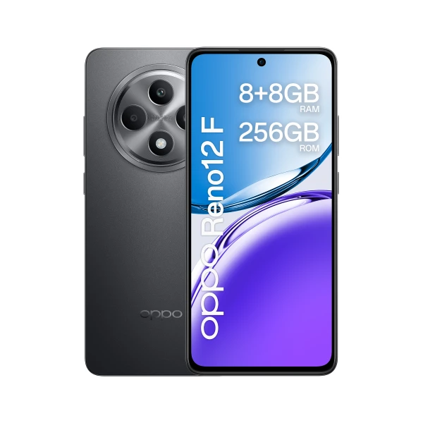 Thumbnail-OPPO Reno12 F 4G 16,9 cm (6.67″) Dual SIM Android 14 USB Type-C 8 GB 256 GB 5000 mAh Cinzento