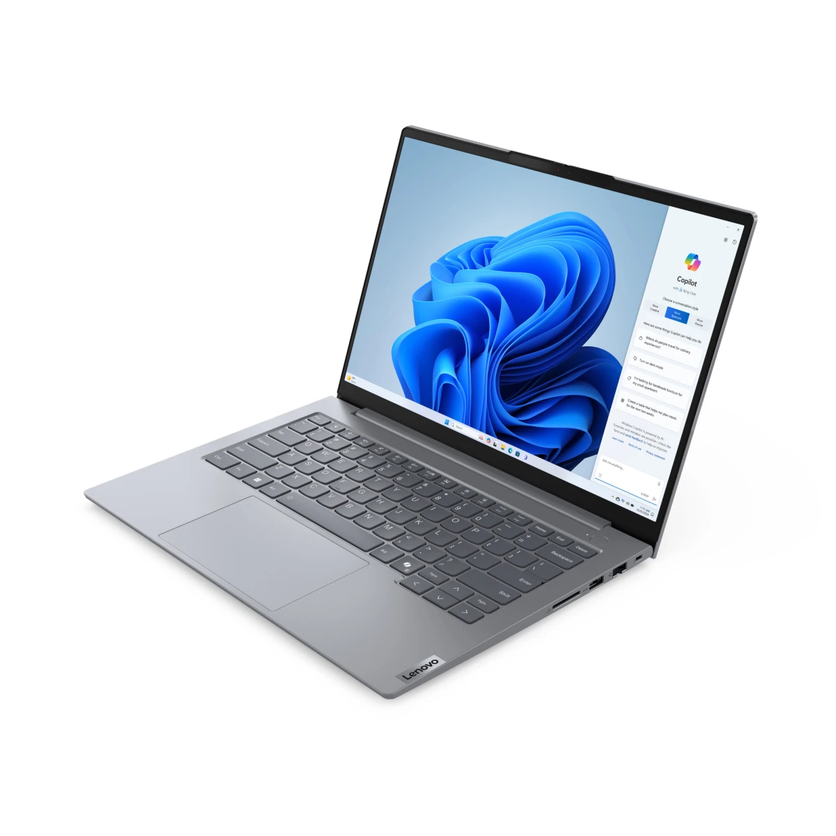 Galery – Lenovo ThinkBook 14 G7 IML Intel Core Ultra 7 155H Computador portátil 35,6 cm (14″) WUXGA 32 GB DDR5-SDRAM 1 TB SSD Wi-Fi 6E (802.11ax) Windows 11 Pro Cinzento0