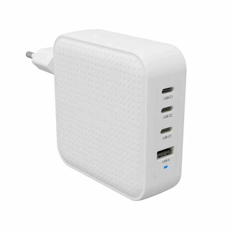 Thumbnail-HYPER® HYPERJUICE® 100W USB-C GAN TRAVEL CHARGER (3C+1A) – WHITE