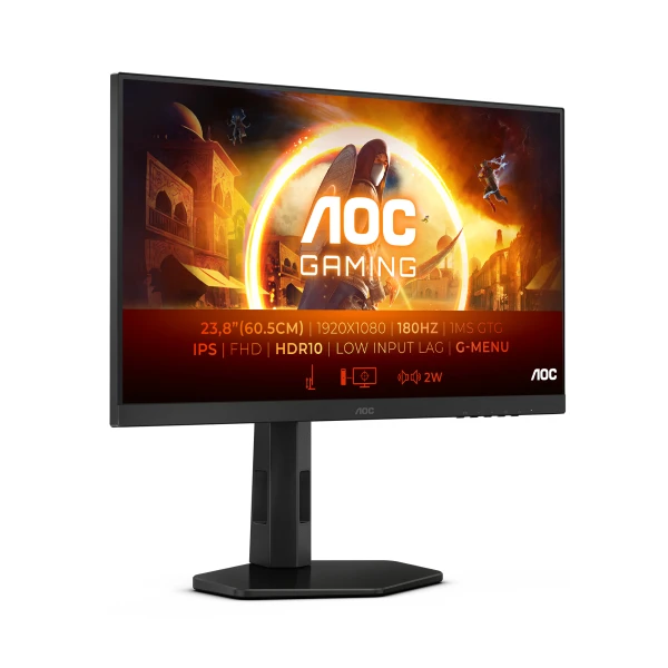 Thumbnail-AOC 24G4X monitor de ecrã 60,5 cm (23.8″) 1920 x 1080 pixels Full HD LCD Preto