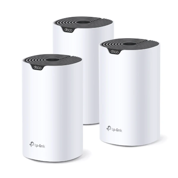 TP-Link Deco S7 (3-pack) Dual-band (2,4 GHz / 5 GHz) Wi-Fi 5 (802.11ac) Branco, Preto Interno