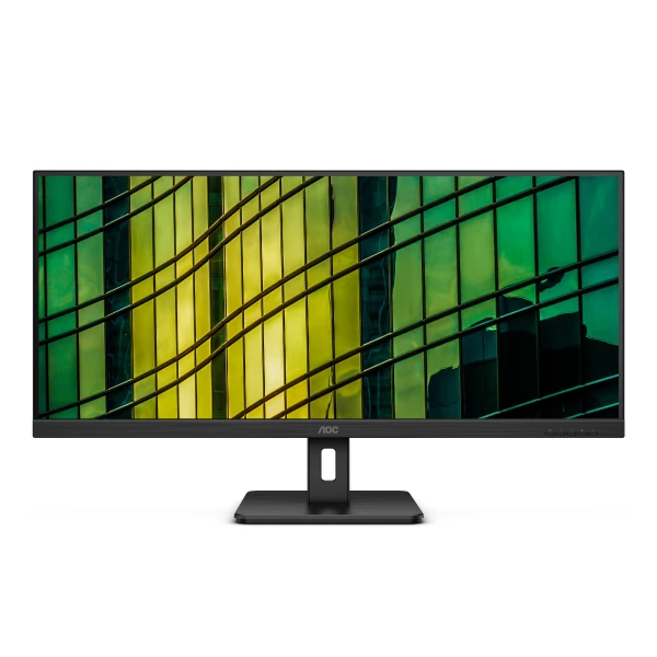 Thumbnail-AOC U34E2M monitor de ecrã 86,4 cm (34″) 3440 x 1440 pixels Wide Quad HD Preto