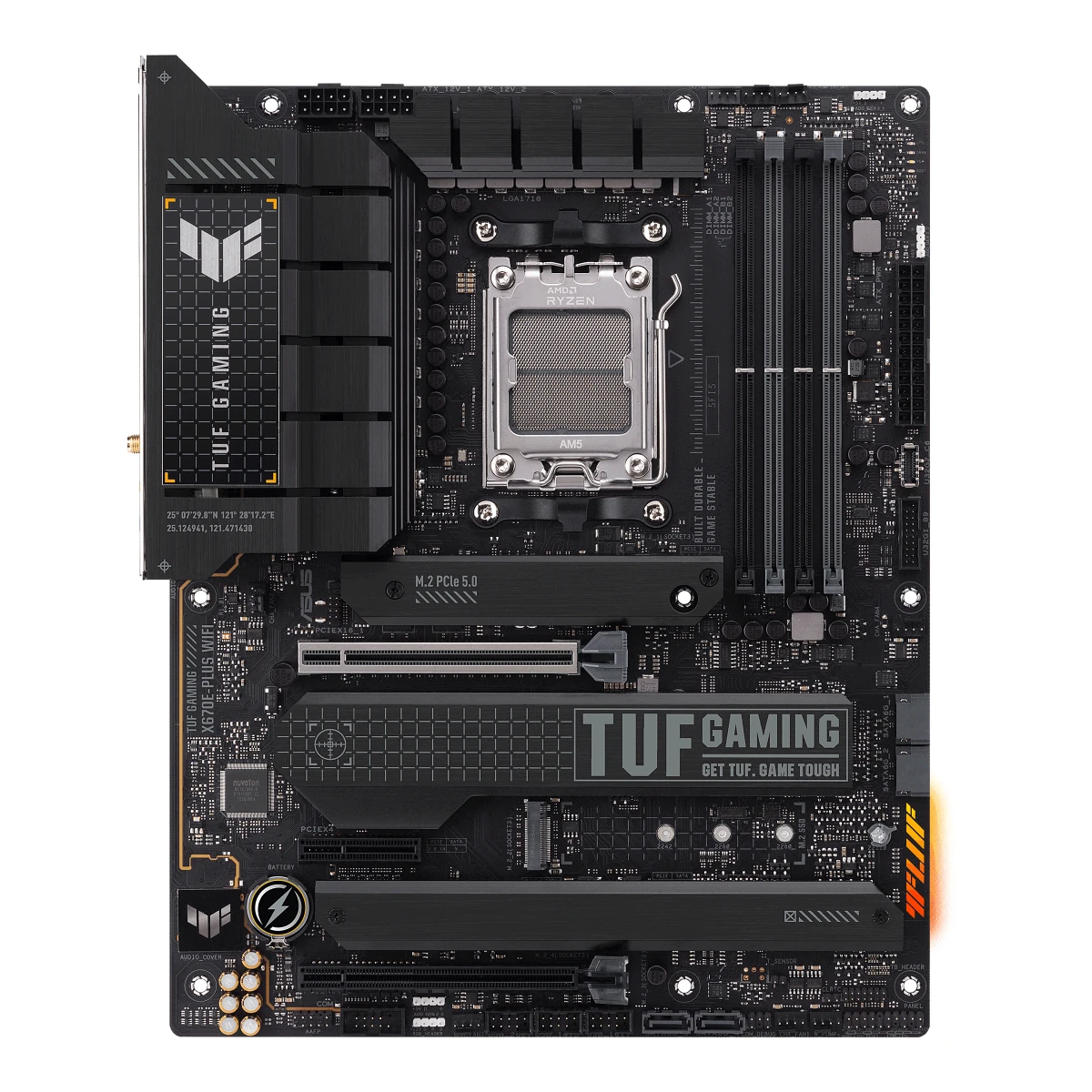 Galery – ASUS TUF GAMING X670E-PLUS WIFI AMD X670 Ranhura AM5 ATX0