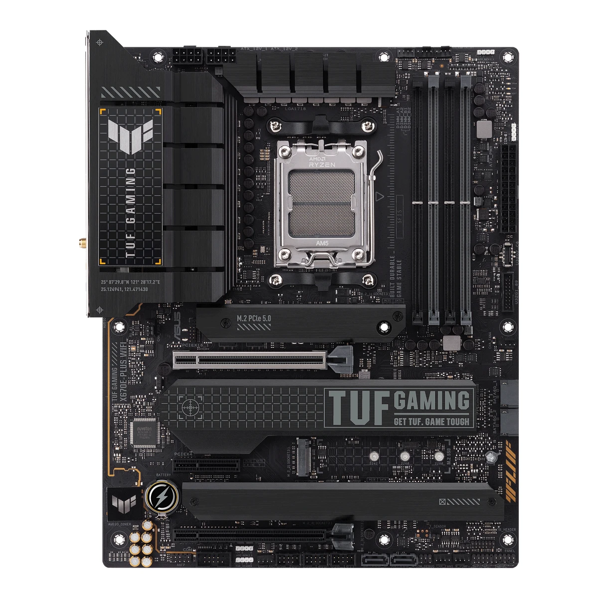 Galery – ASUS TUF GAMING X670E-PLUS WIFI AMD X670 Ranhura AM5 ATX0