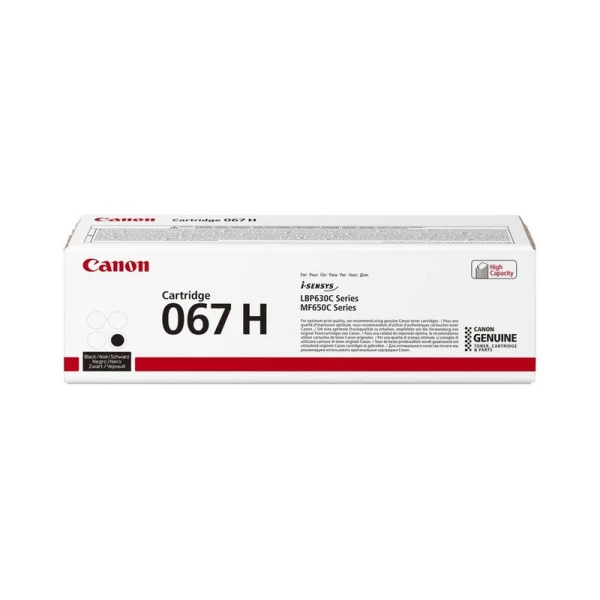 Canon 067H toner 1 unidade(s) Original Preto