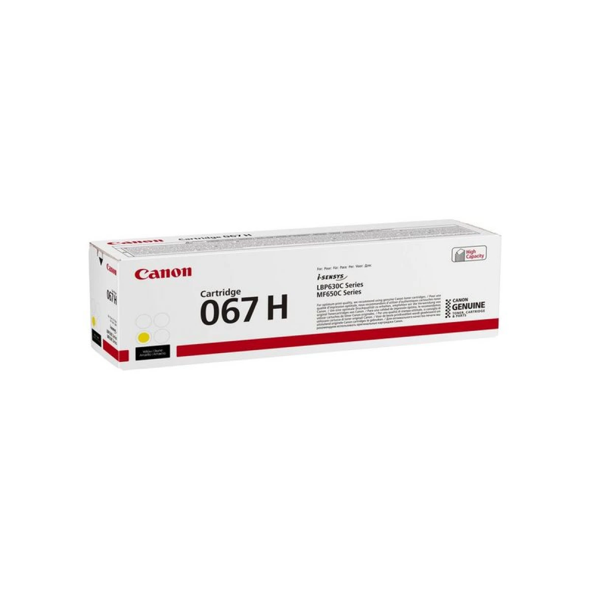 Galery – Canon 067H toner 1 unidade(s) Original Amarelo0