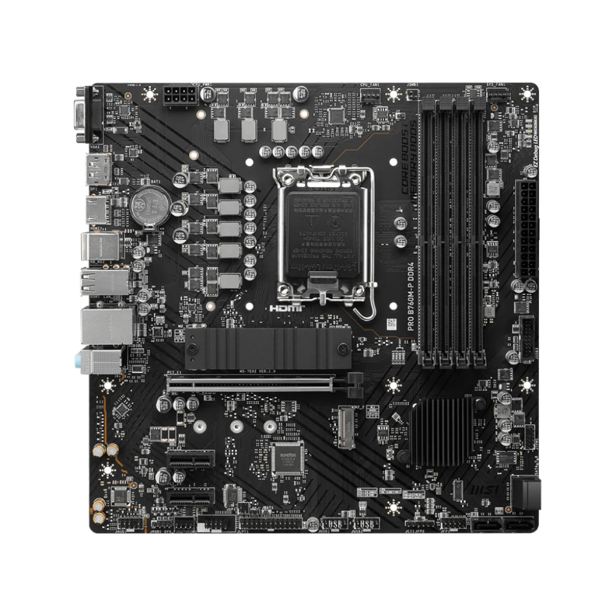 Galery – MSI PRO B760M-P DDR4 motherboard Intel B760 LGA 1700 micro ATX0