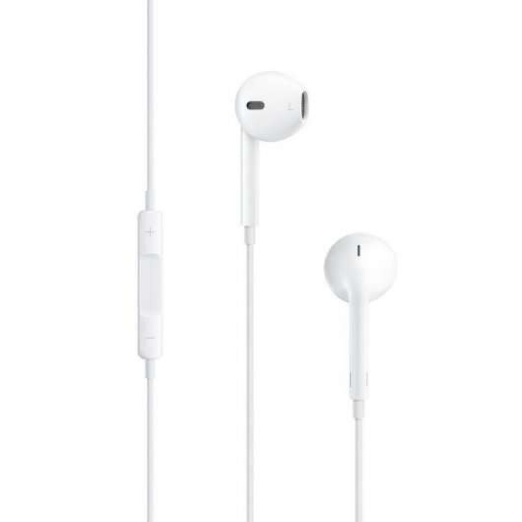 Thumbnail-Fones de ouvido binaurais Apple EarPods – Microfone integrado – Controle de volume – Jack 3,5 mm – Cor branca