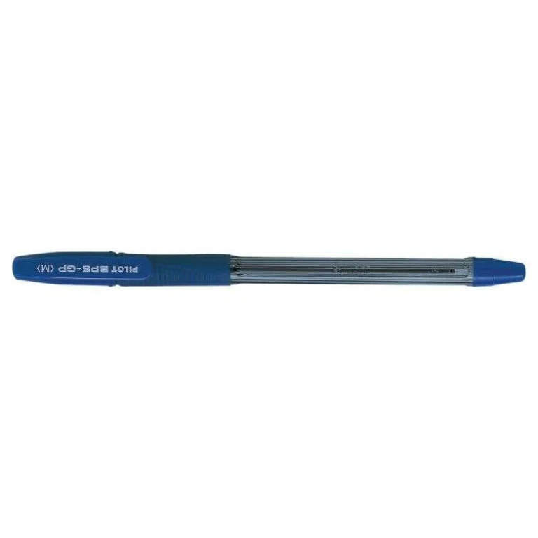 Caneta Esferográfica Pilot BPS-GP - Recarregável - Ponta Média de 1mm - Curso de 0,25mm - Cor Azul