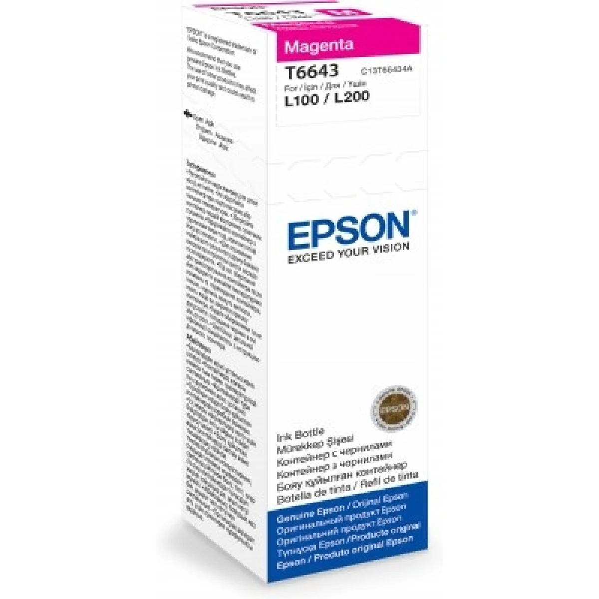 Epson T6643 tinteiro 1 unidade(s) Original Magenta