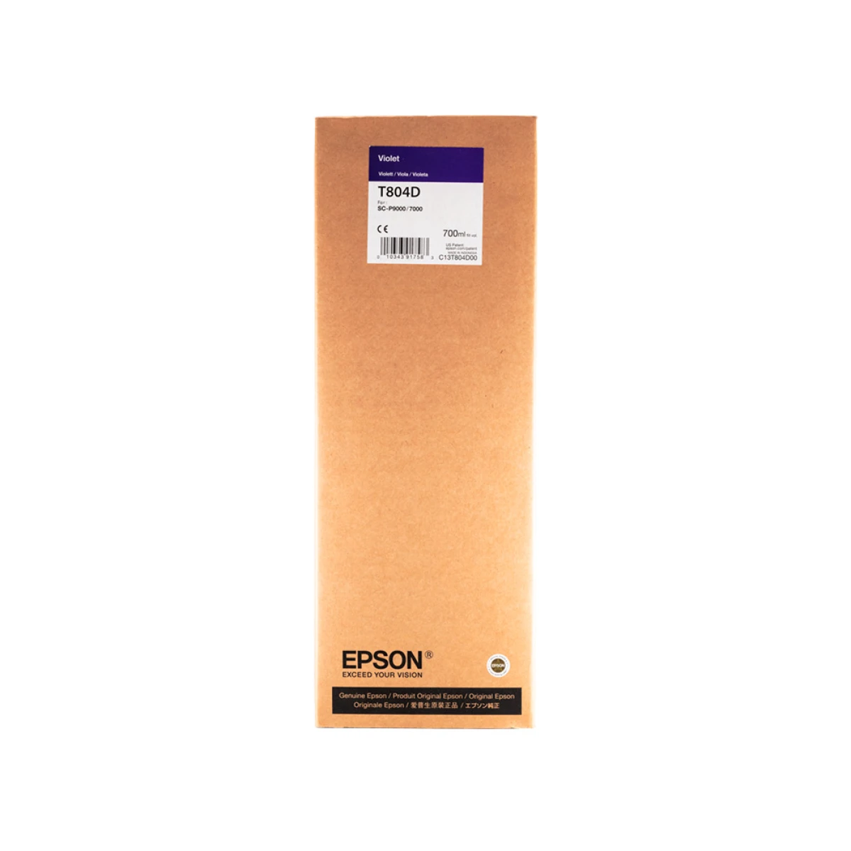 Epson T804D tinteiro 1 unidade(s) Original Violeta