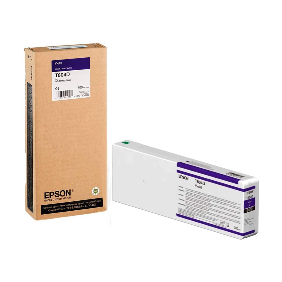 Epson T804D tinteiro 1 unidade(s) Original Violeta