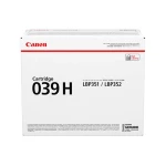 Canon 039H toner 1 unidade(s) Original Preto