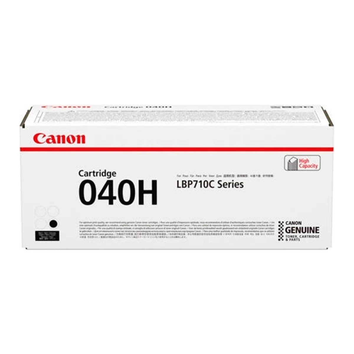 Canon 040H toner 1 unidade(s) Original Preto