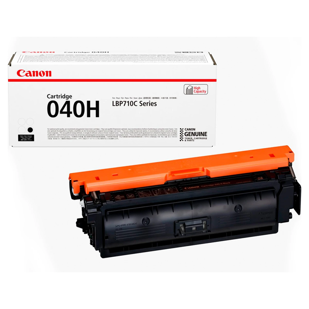 Canon 040H toner 1 unidade(s) Original Preto