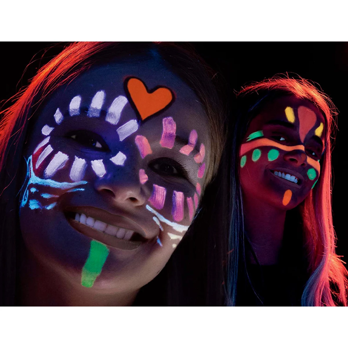 Barra de maquilhagem carioca mask up neon / metallic caixa de 12 cores sortidas