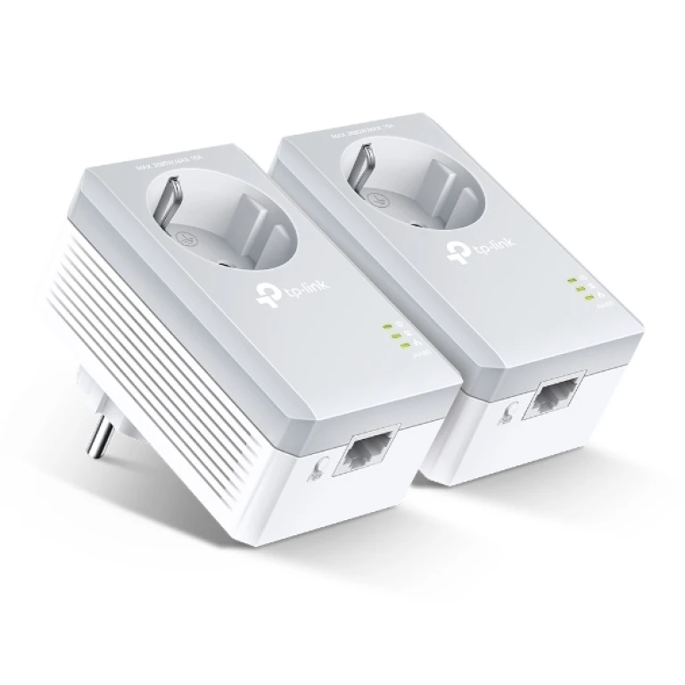 Thumbnail-TP-Link TL-PA4010P KIT V5 adaptador de rede PowerLine 600 Mbit/s Ethernet LAN Branco 2 unidade(s)