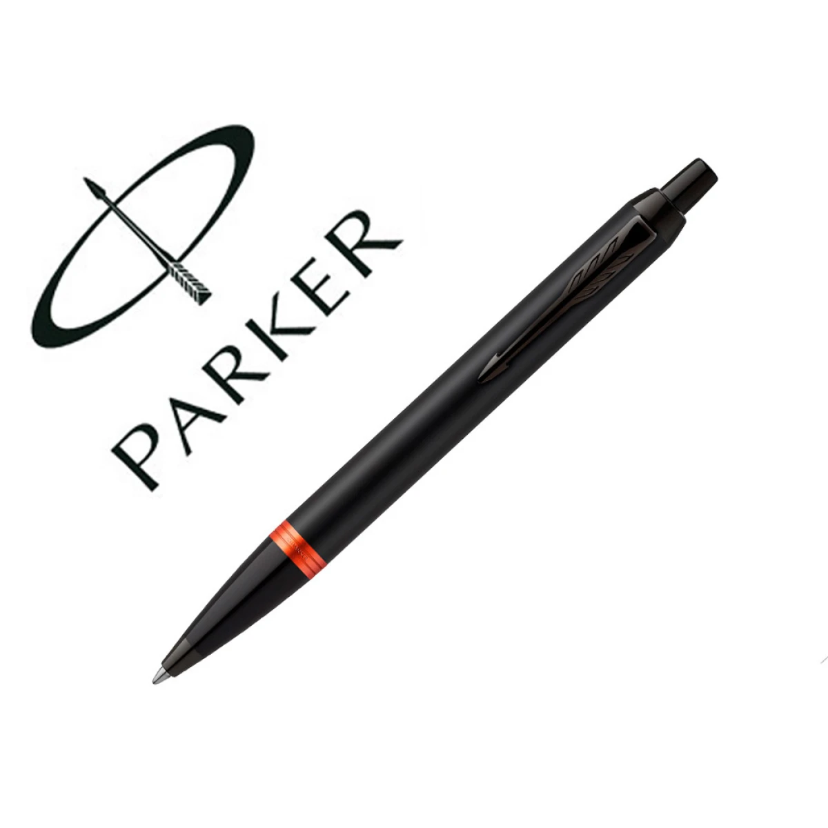 Esferografica parker im professional anel laranja em estojo de oferta