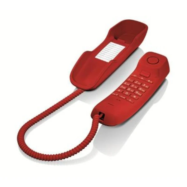 Telefone analógico Gigaset DA210 vermelho