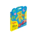 Lapis de cera jovi my first crayon forma de urso caixa de 8 unidades cores sortidas