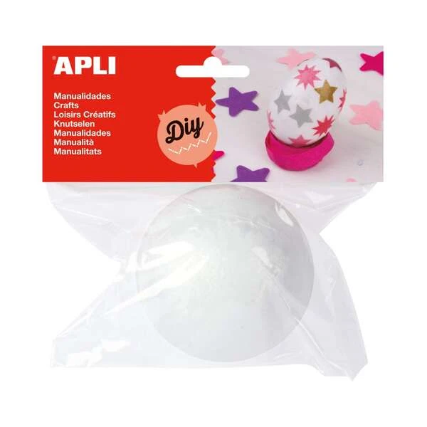 Apli Bola de Porexpan Ø 80 mm - Cor Branco