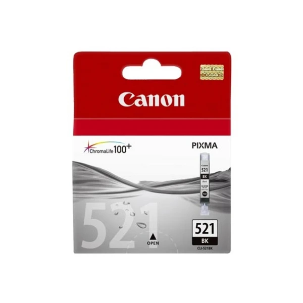 Canon CLI-521 BK tinteiro 1 unidade(s) Original Preto