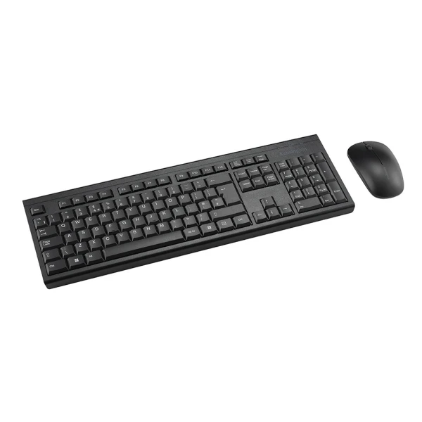 Conjunto teclado e rato kensington km150 eq sem fios cor preto