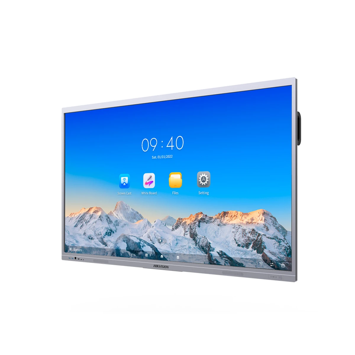 Pantalla interactiva hikvision 75/' 3840x2160 pixeles 4k wifi/bluetooh android 13.0 8gb memoria