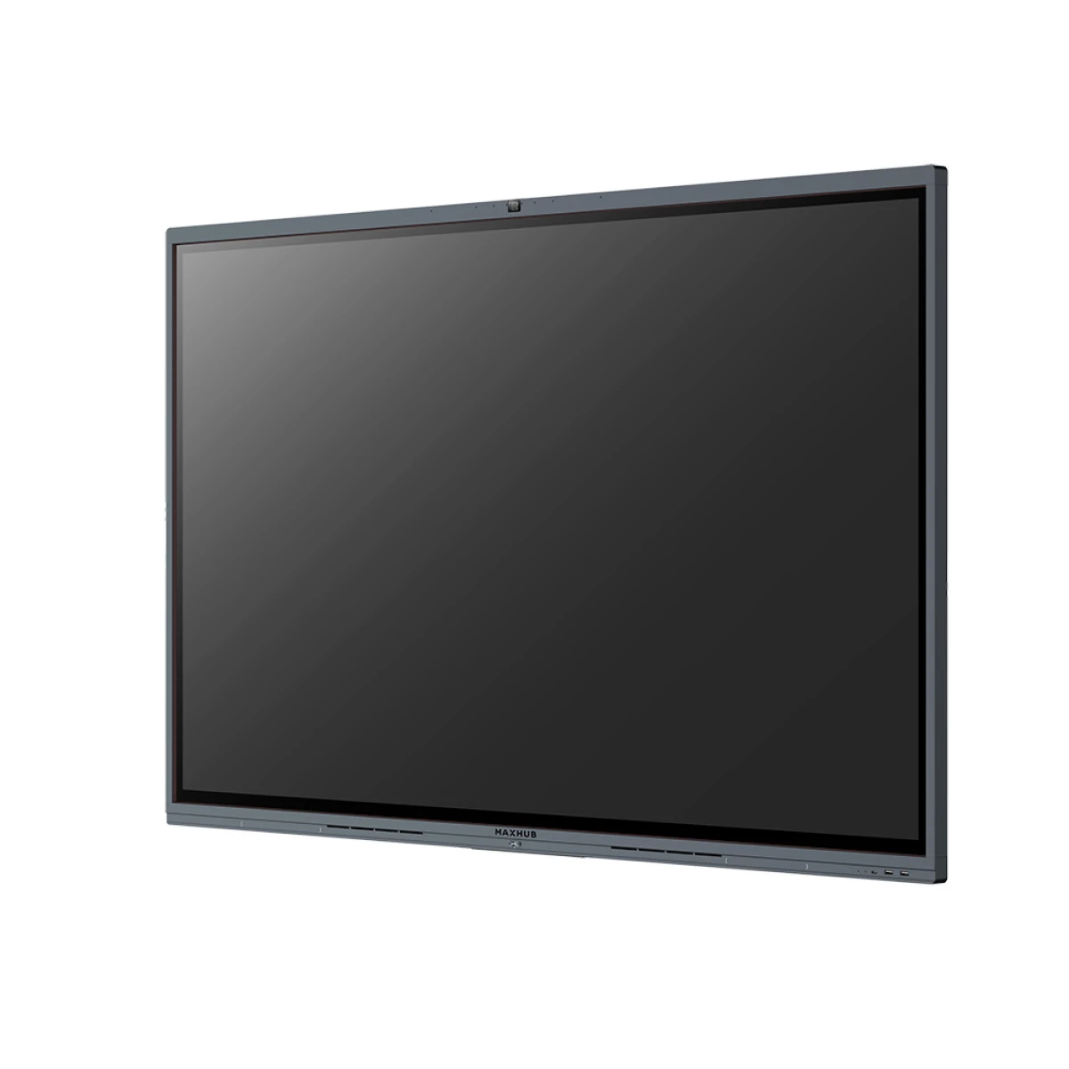 Pantalla interactiva maxhub 65/' led 3840x2160 pixeles 16:9 ips negro con camara 48mp