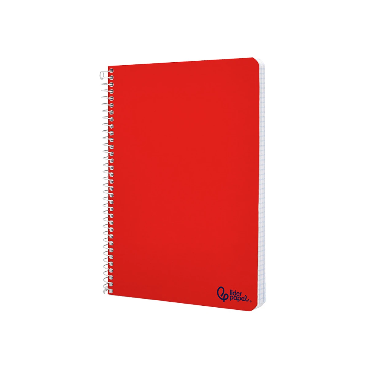 Caderno espiral liderpapel din a5 smart capa suave 80 f 75 gr quadricula 5mm com margem cores sortidas - 5 unidades