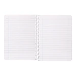 Caderno espiral liderpapel din a5 smart capa suave 80 f 75 gr pautado 8mm com margem cores sortidas - 5 unidades