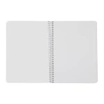 Caderno espiral liderpapel din a5 smart capa suave 80 f 75 gr liso sem margem cores sortidas - 5 unidades