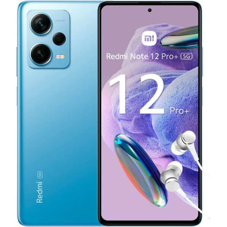 Xiaomi Redmi Note 12 Pro+ 5G Smartphone Tela Amoled 6,67" FHD+ 120Hz - 8GB - 256GB - Câmera Tripla 200MP - Bateria 5000mAh - Carga Rápida 120W